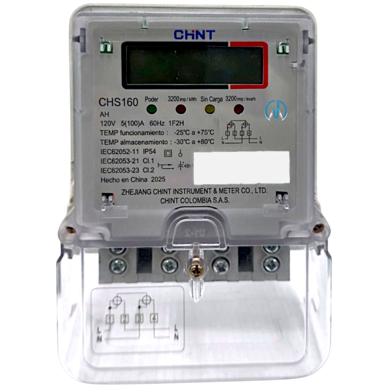 Medidor Bifásico Trifilar